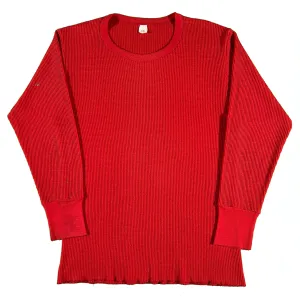 70s FOTL Waffle Knit Thermal- L