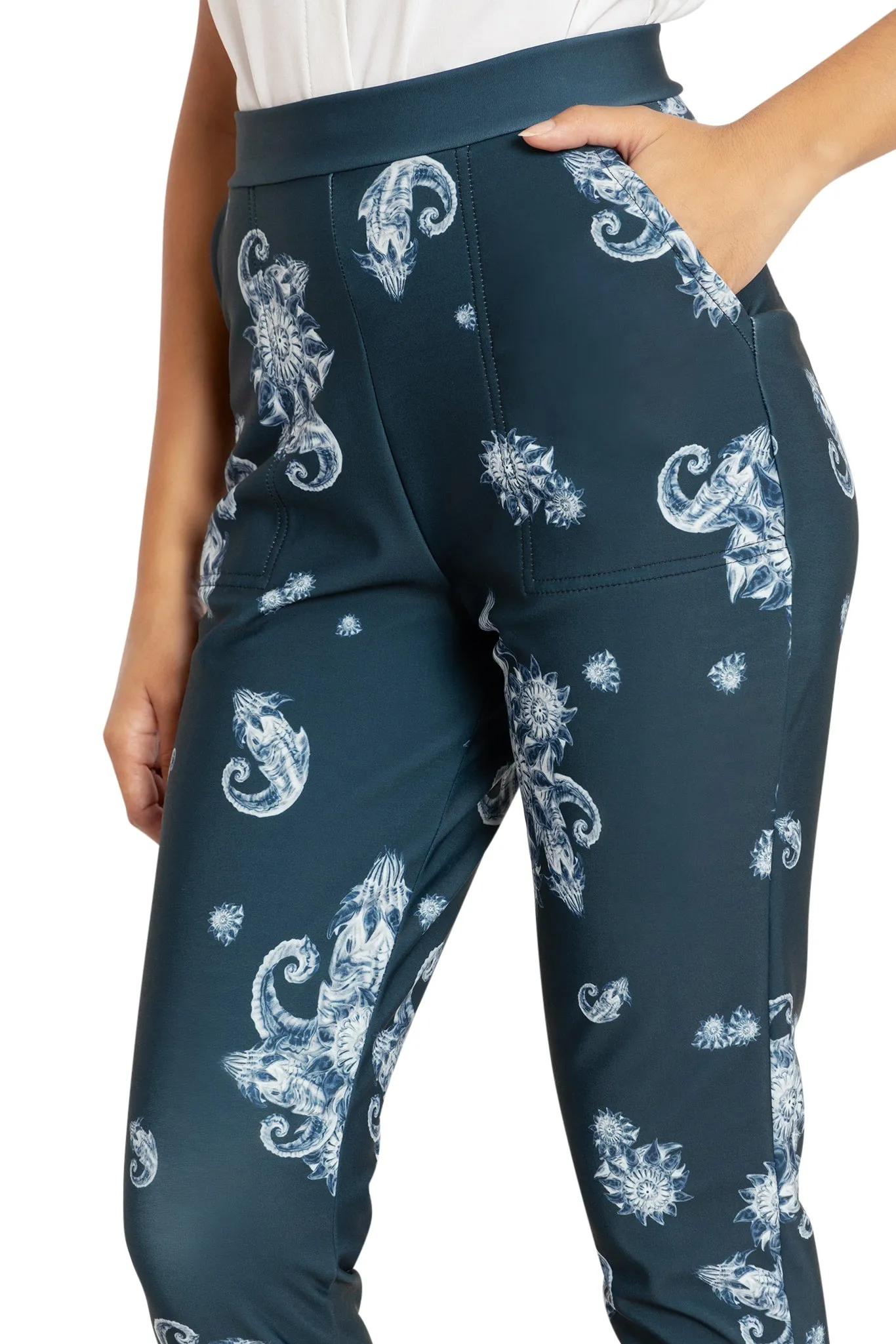 Baldur's Bouquet Cuffed Pants