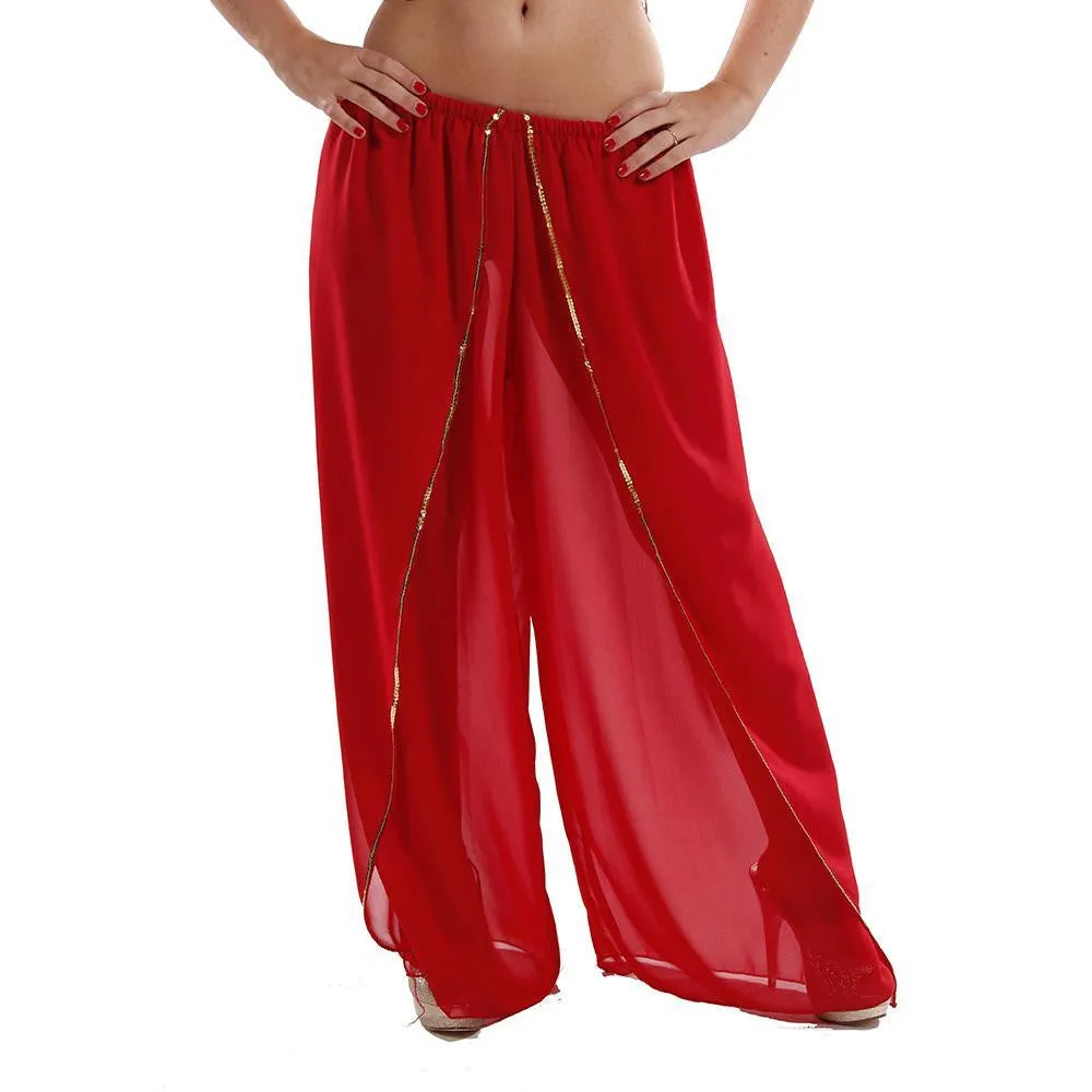 Belly Dance Chiffon Harem Pants | HAILI HAREMS