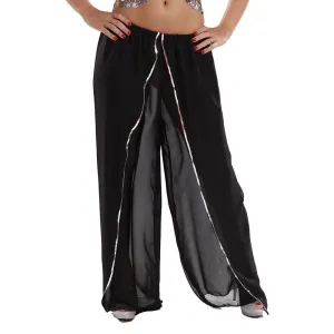 Belly Dance Chiffon Harem Pants | HAILI HAREMS