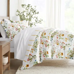 Chintz Floral Reversible Down-Alternative Comforter Set - 12 Days of Deals