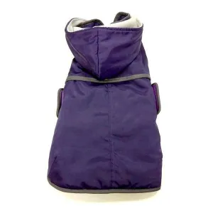 Classic Dog Trench Coat Purple Large