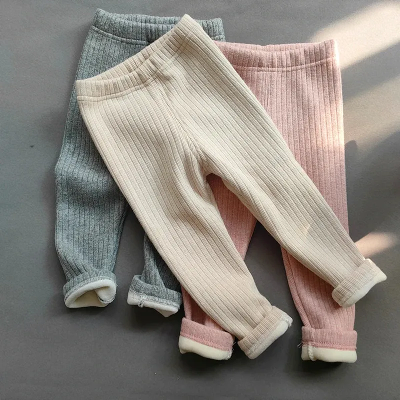 Cozy Plush-Lined Slim Legging