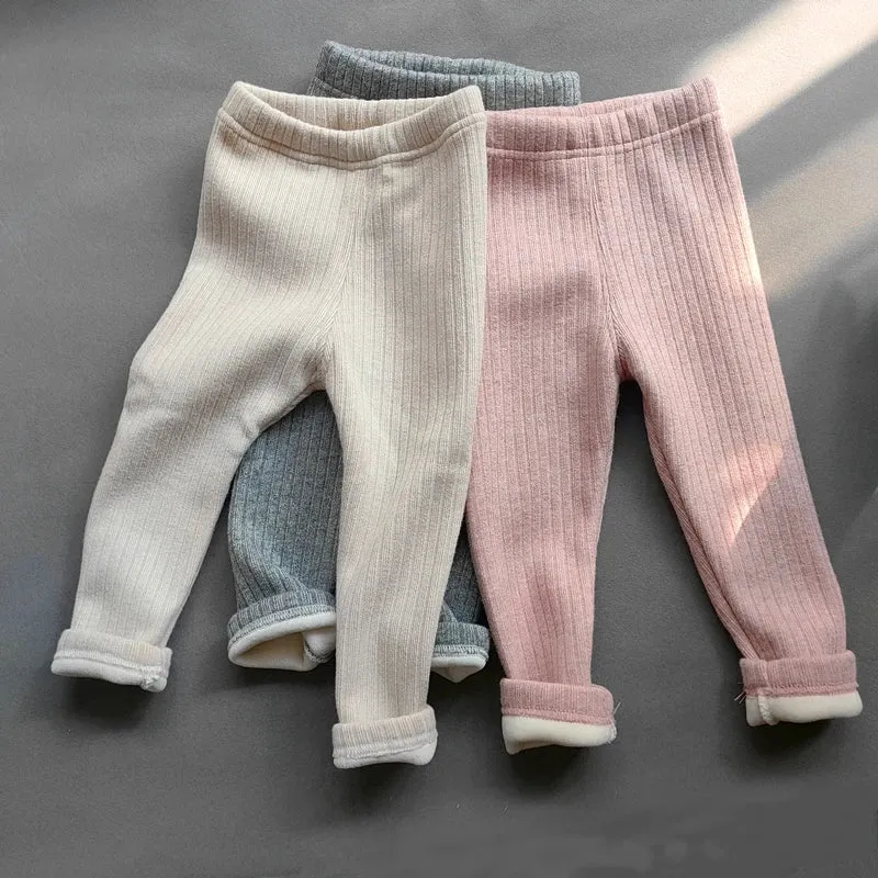 Cozy Plush-Lined Slim Legging