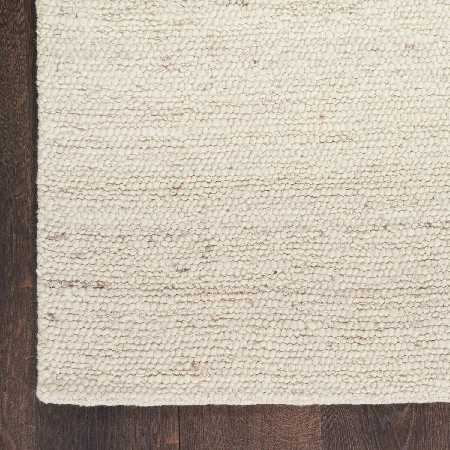 Distressed Essentials Solid Rug - Ivory