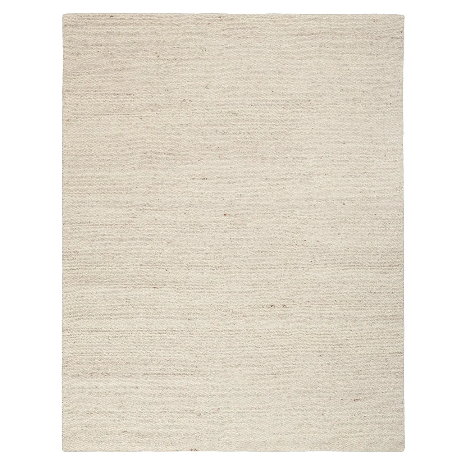 Distressed Essentials Solid Rug - Ivory