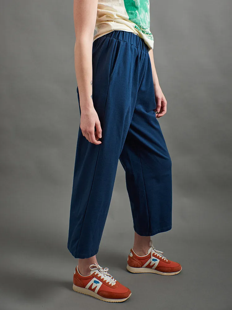 Fae Wide-Leg Pant in Blue