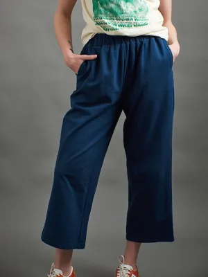 Fae Wide-Leg Pant in Blue