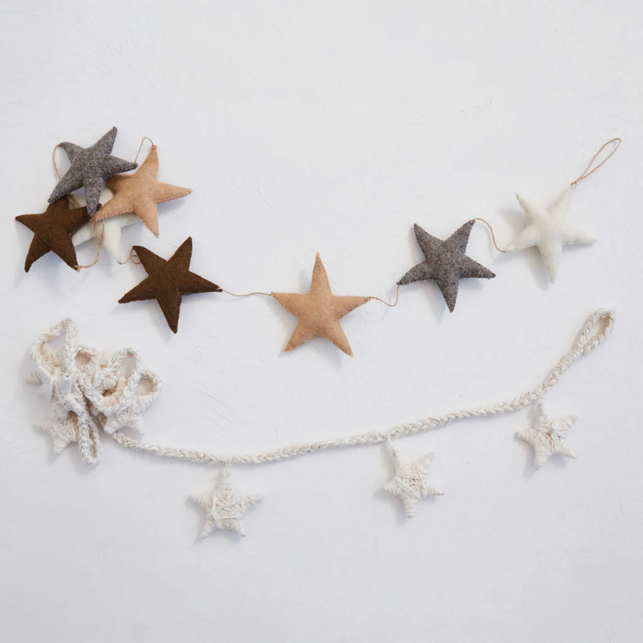 Felt Star Garland