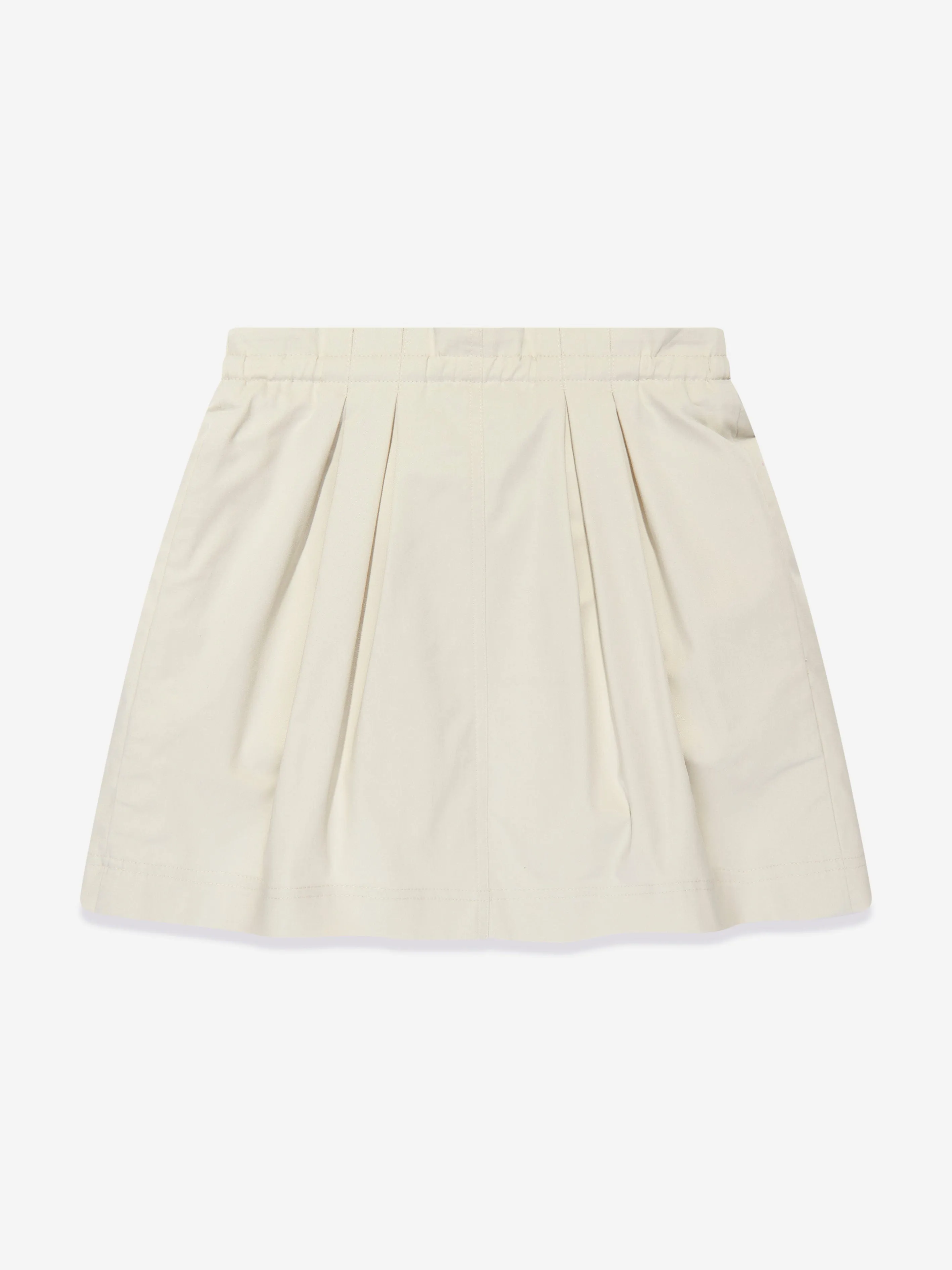 Fendi Girls Cargo Pocket Skirt in Ivory