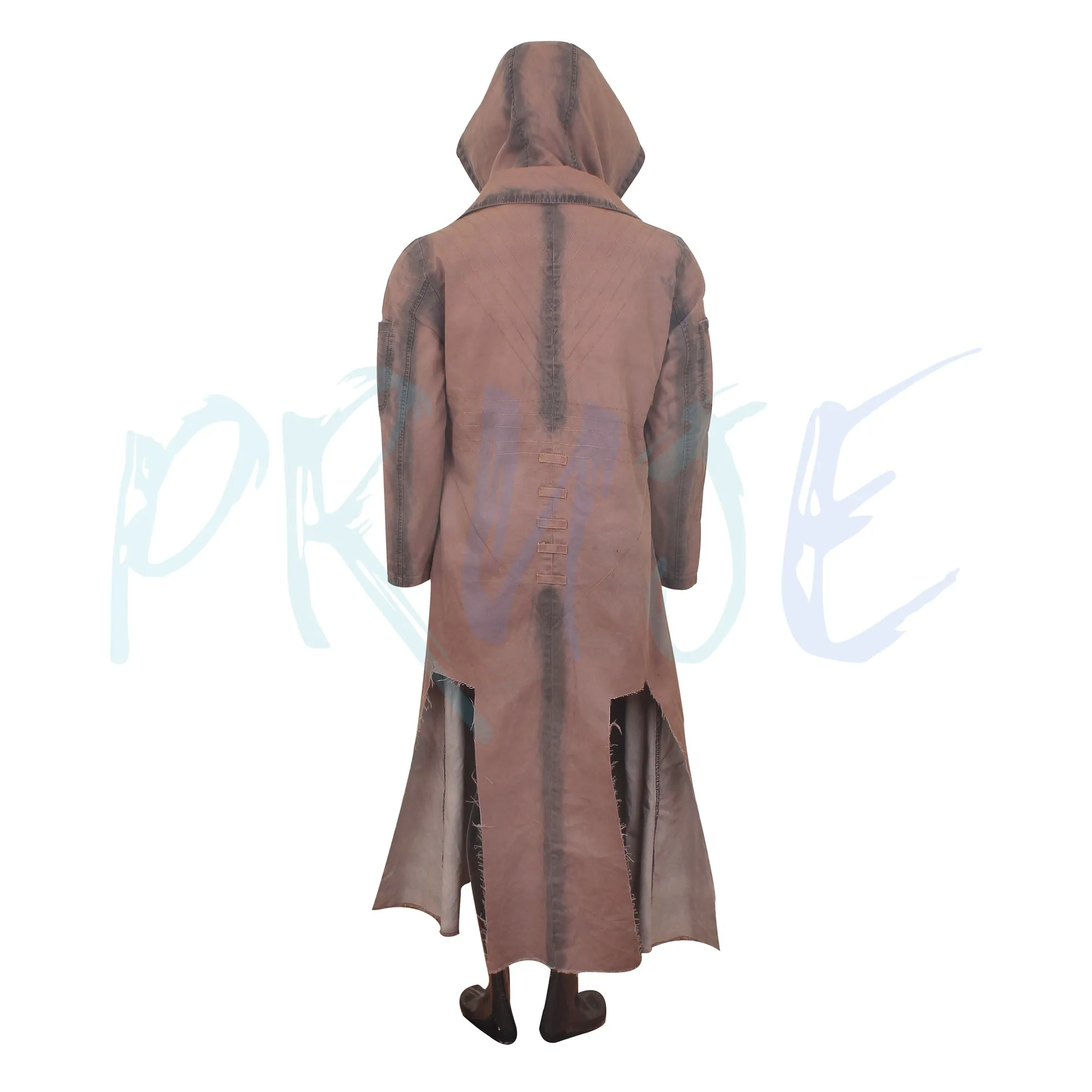 FO Inspired Trench coat - Ghoul Cosplay Outwear - Post Apocalyptic costume