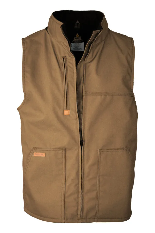 FR Fleece Lined Vest with Windshield Technology | Brown