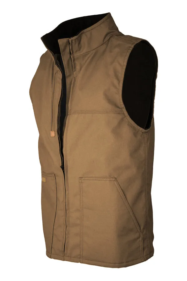 FR Fleece Lined Vest with Windshield Technology | Brown