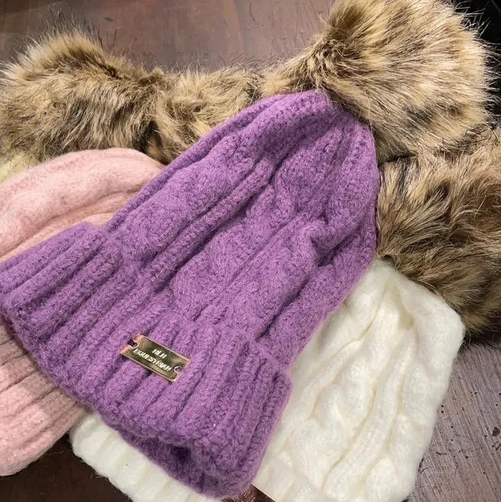 HLH Equestrian Apparel Luxe Wool Winter Beanie