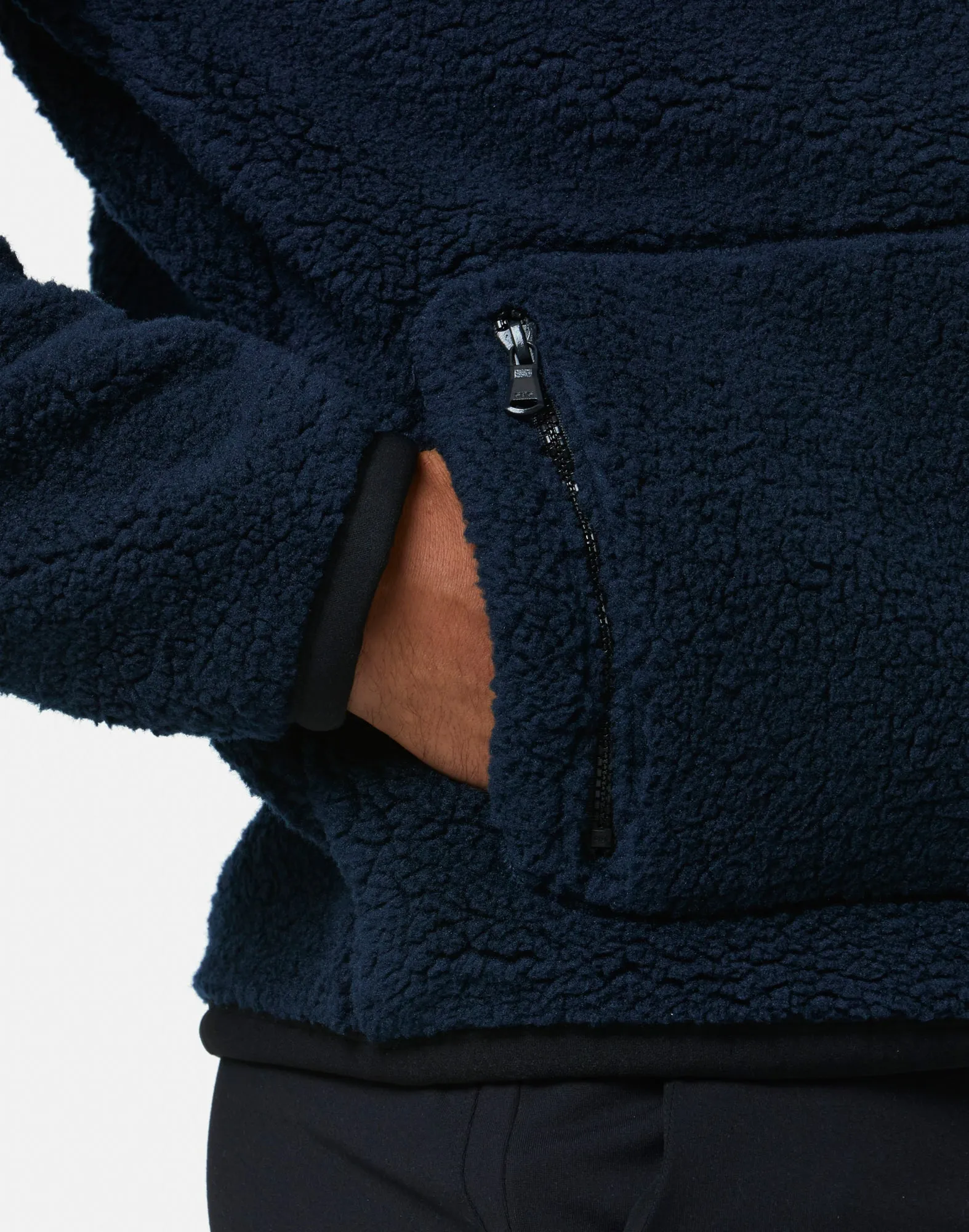 Industry Fleece Jacket in Navy