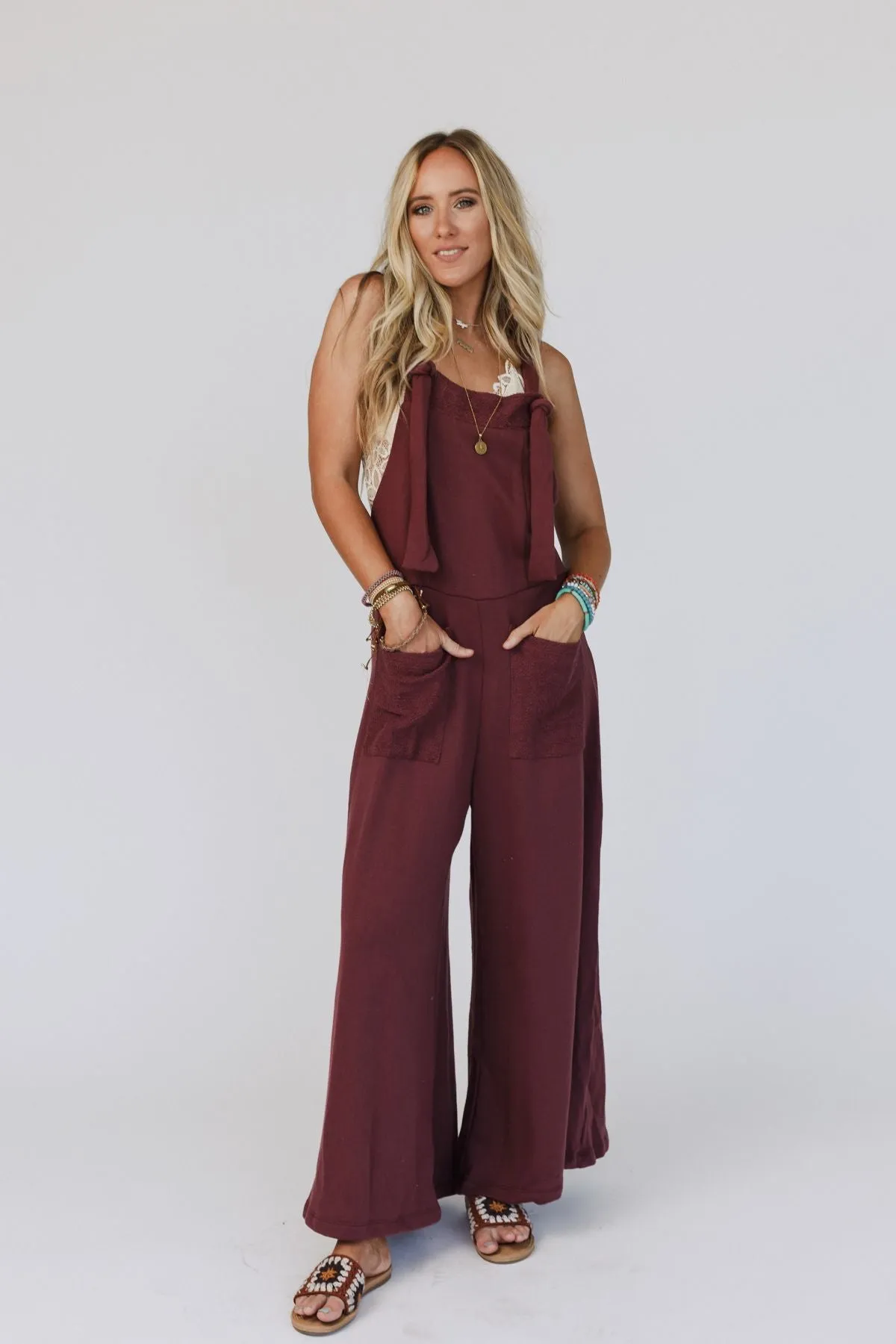 Jodi Jumpsuit - Wine