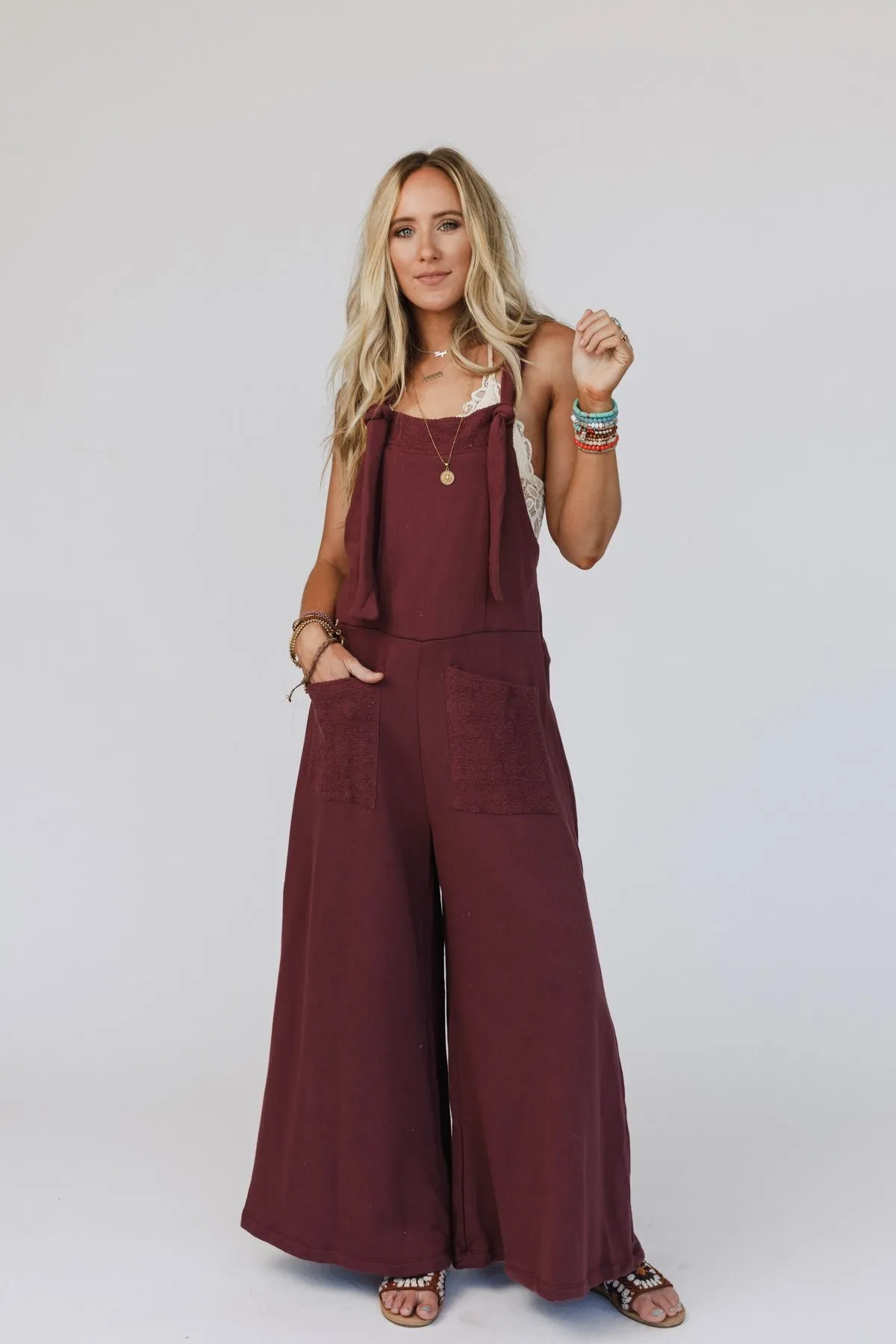 Jodi Jumpsuit - Wine