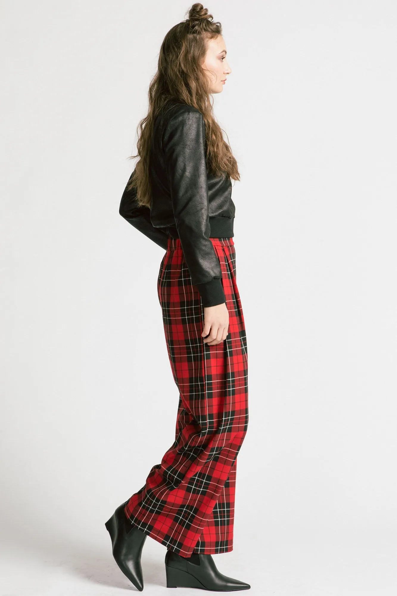 Katherine Pants Plaid