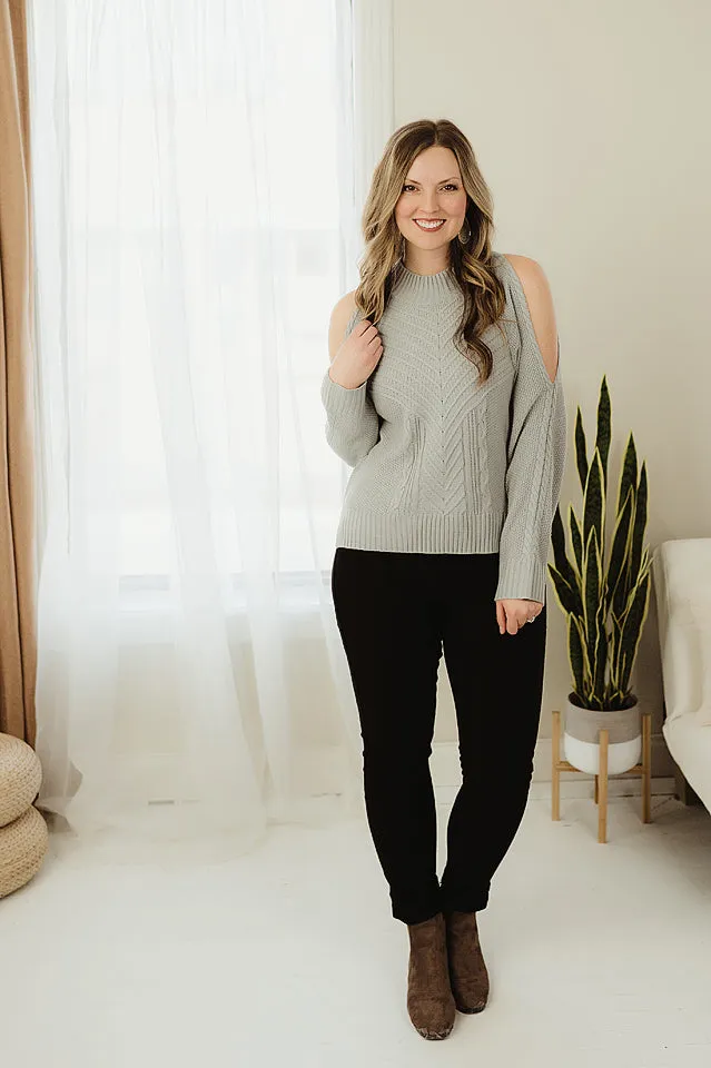 Knit Cold Shoulder