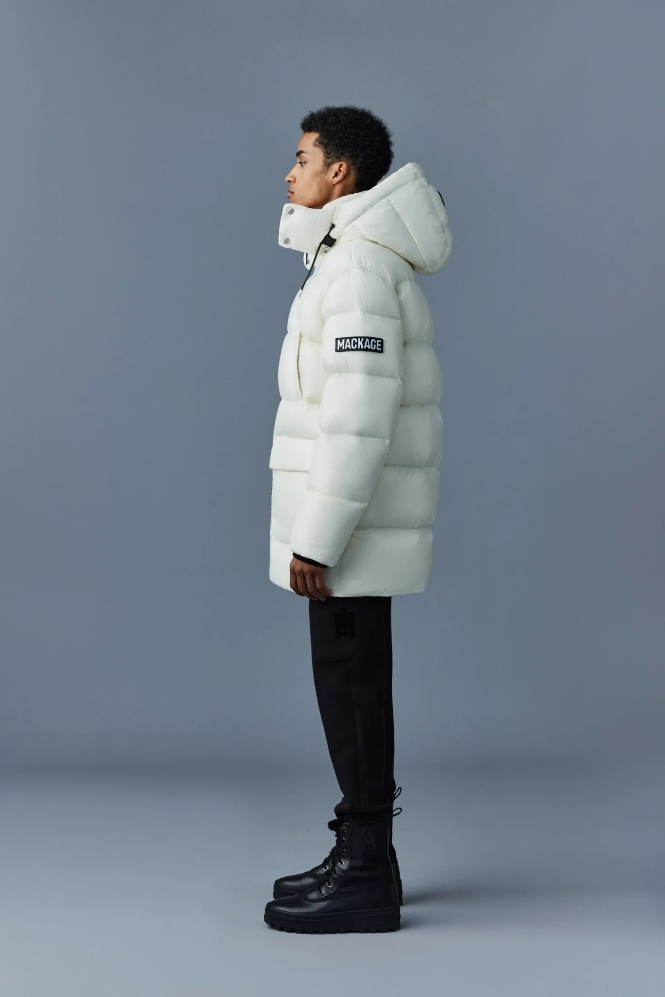 MACKAGE KENDRICK-R - Lustrous Light Down Parka With Hood