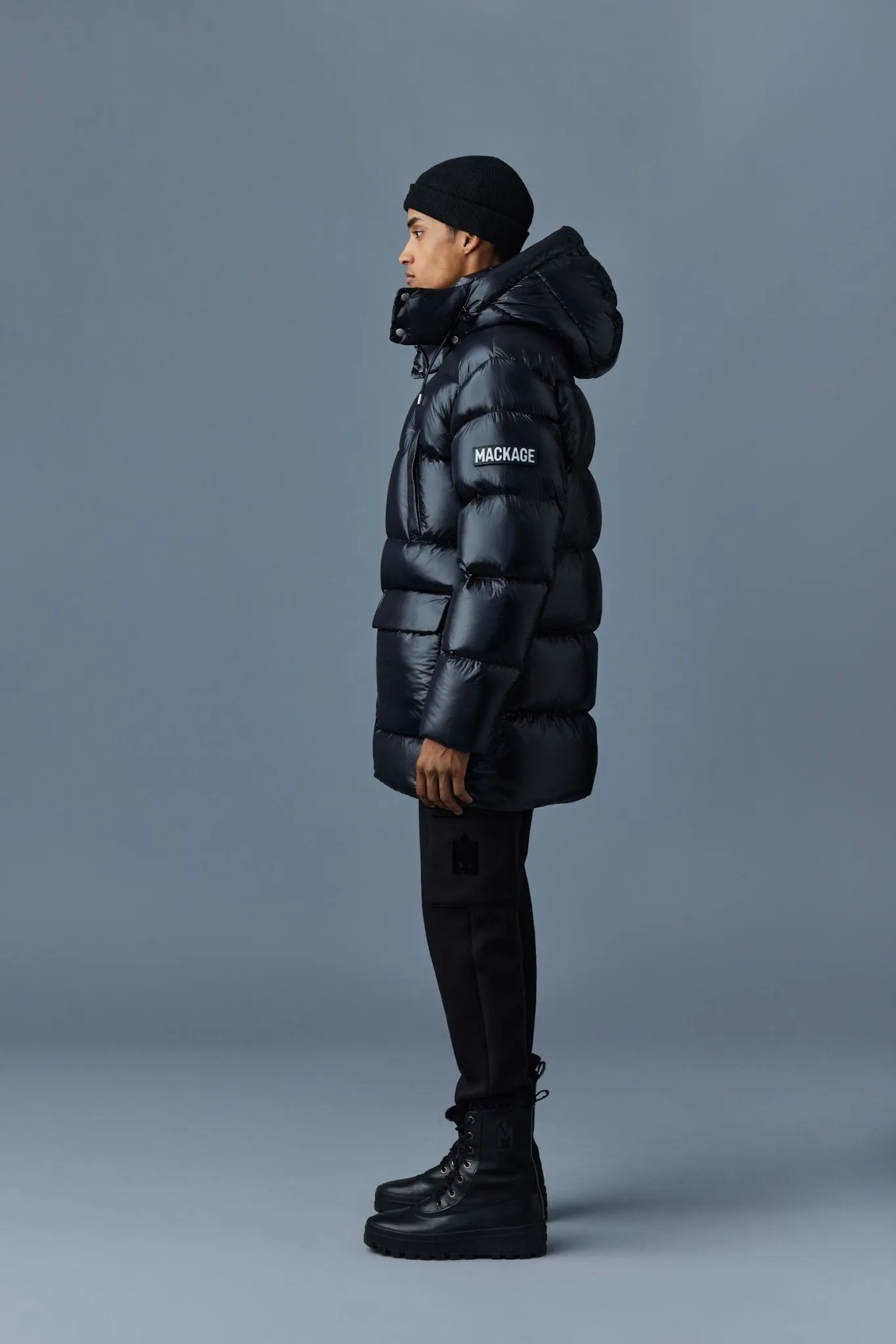 MACKAGE KENDRICK-R - Lustrous Light Down Parka With Hood