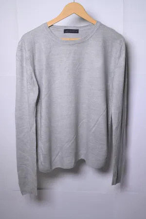 M&S Light Grey Viscose Sweater