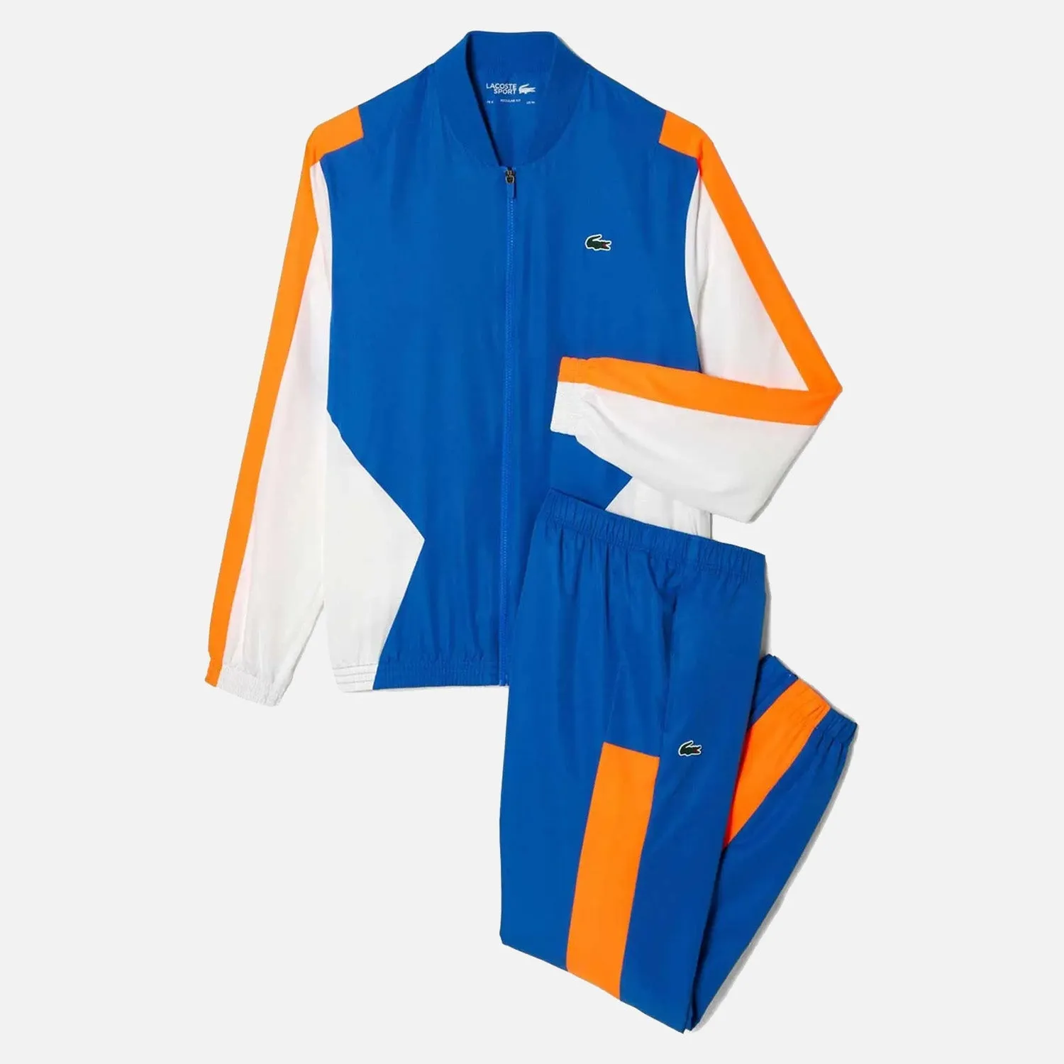 Men's Lacoste Full Tracksuit -  Blue Orange