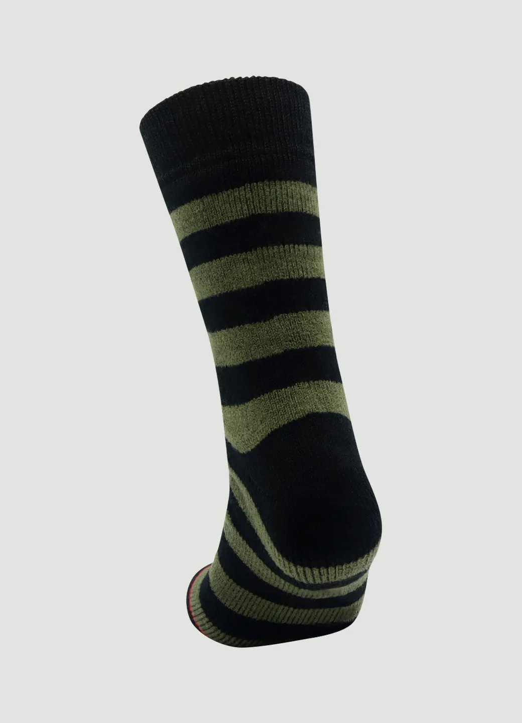 Men's Striped Ultimate Thermal Crew Socks