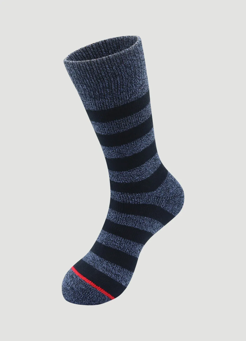 Men's Striped Ultimate Thermal Crew Socks