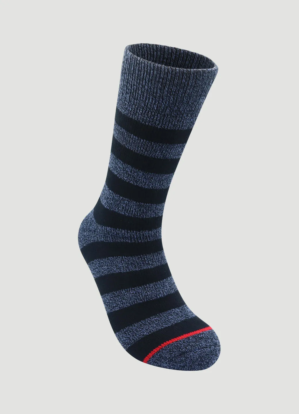 Men's Striped Ultimate Thermal Crew Socks