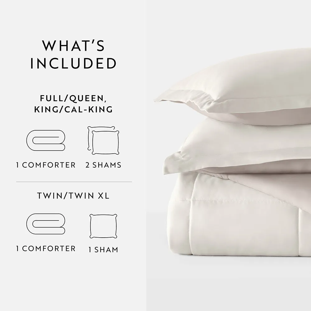 Reversible Down-Alternative Comforter Set - 12 Days of Deals