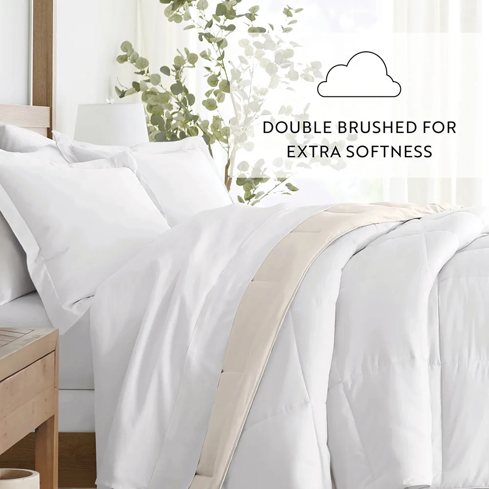 Reversible Down-Alternative Comforter Set - 12 Days of Deals