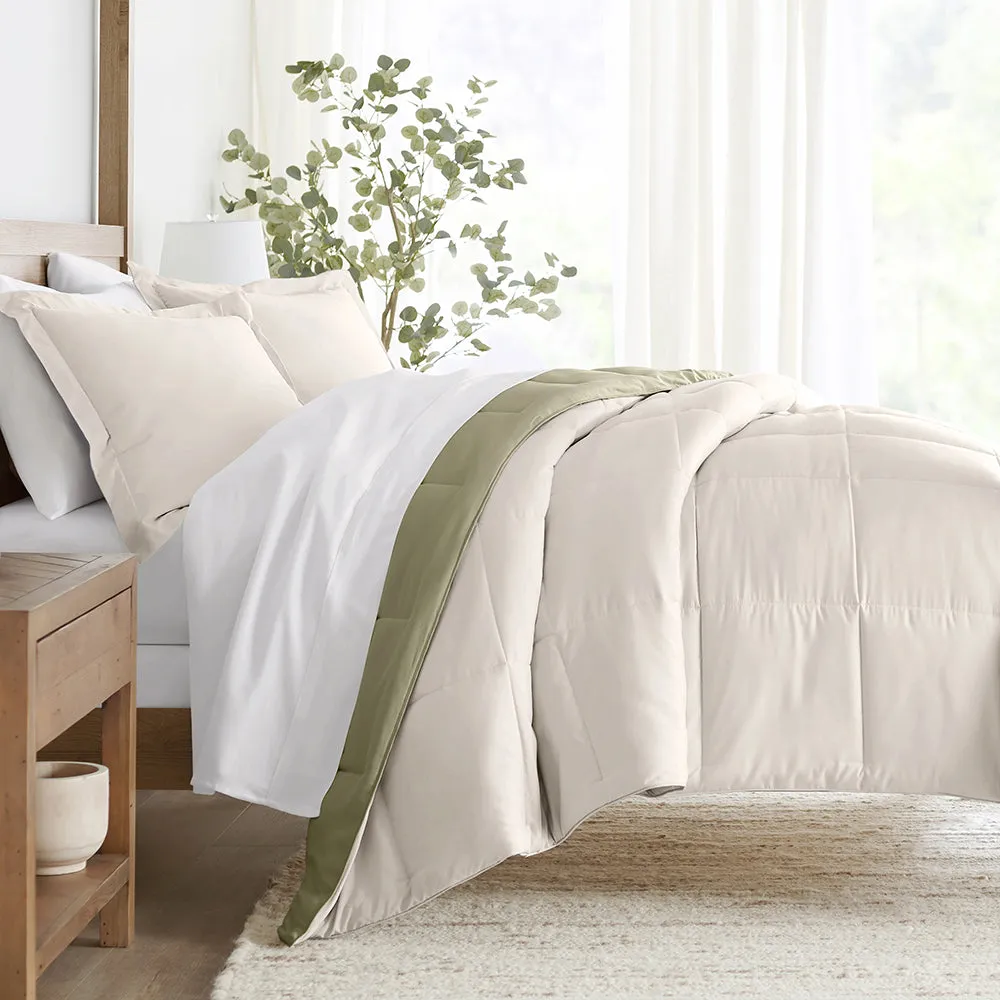 Reversible Down-Alternative Comforter Set - 12 Days of Deals