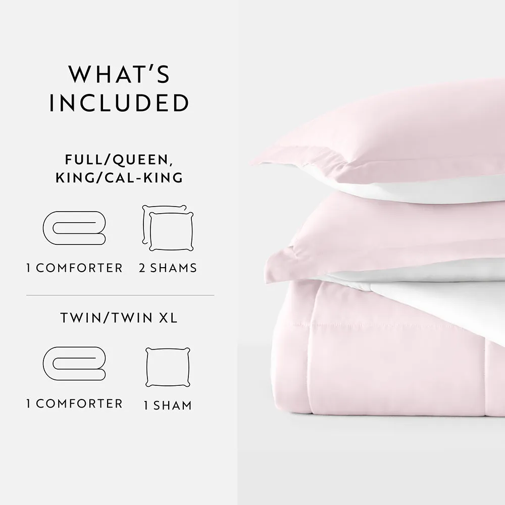 Reversible Down-Alternative Comforter Set - 12 Days of Deals