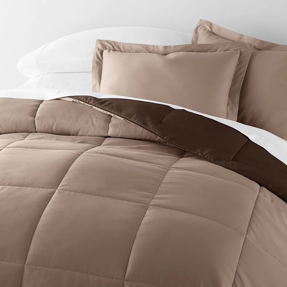 Reversible Down-Alternative Comforter Set - 12 Days of Deals