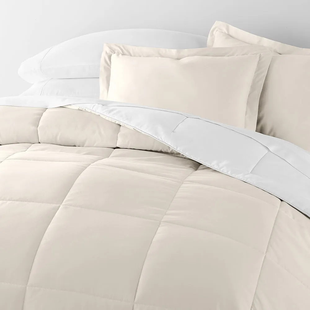 Reversible Down-Alternative Comforter Set - 12 Days of Deals