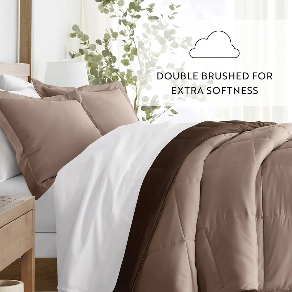 Reversible Down-Alternative Comforter Set - 12 Days of Deals