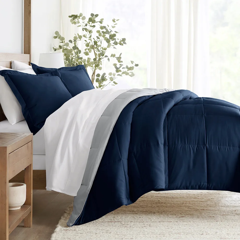 Reversible Down-Alternative Comforter Set - 12 Days of Deals