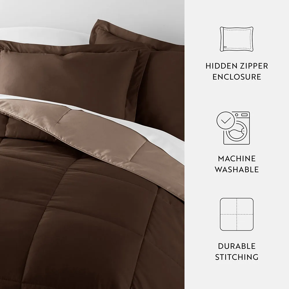 Reversible Down-Alternative Comforter Set - 12 Days of Deals