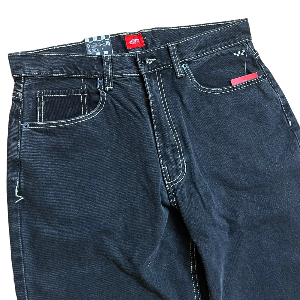 Skate Check 5 Vans Pant Pavement Loose Black Denim