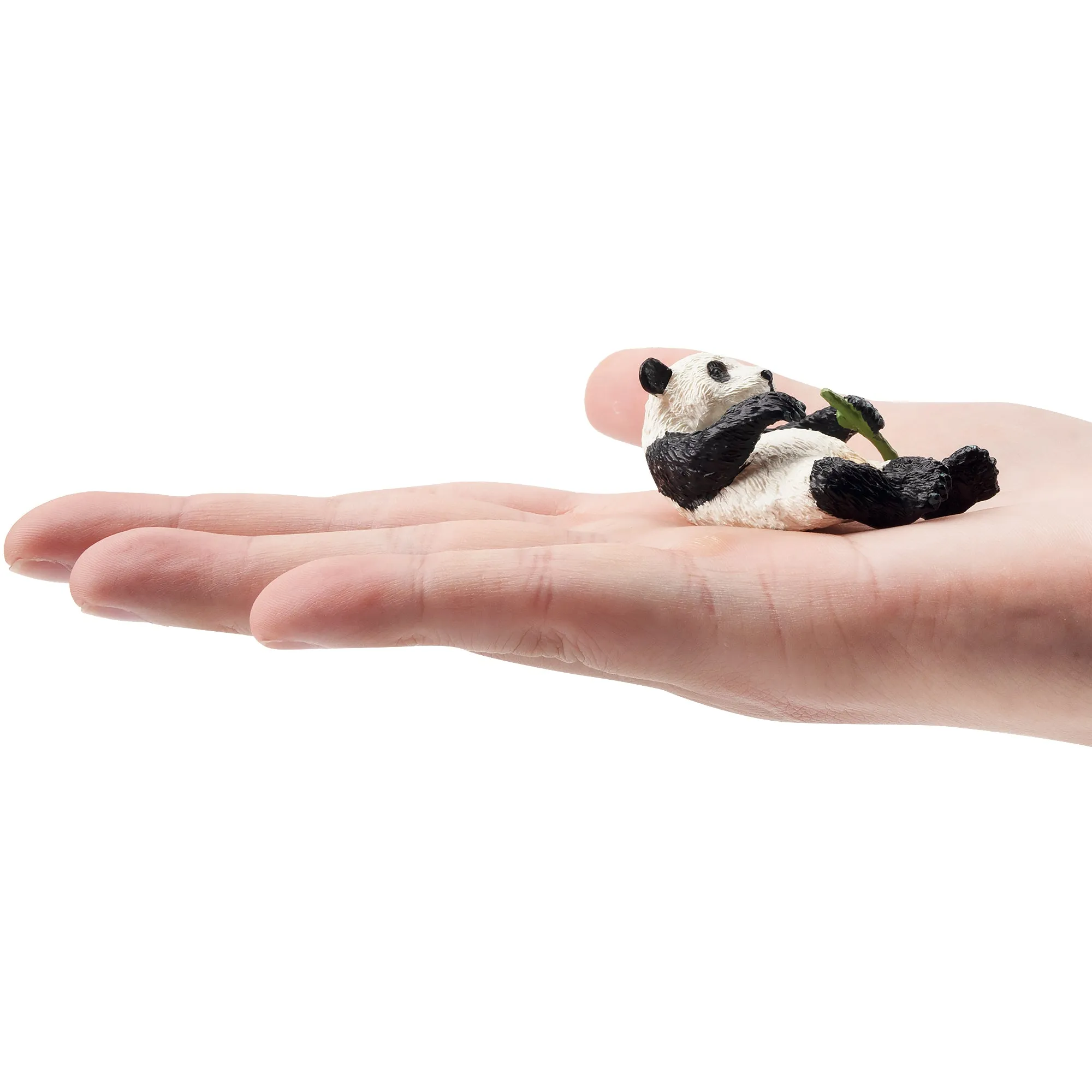 Toymany Lying Down Panda Cub Figurine Toy