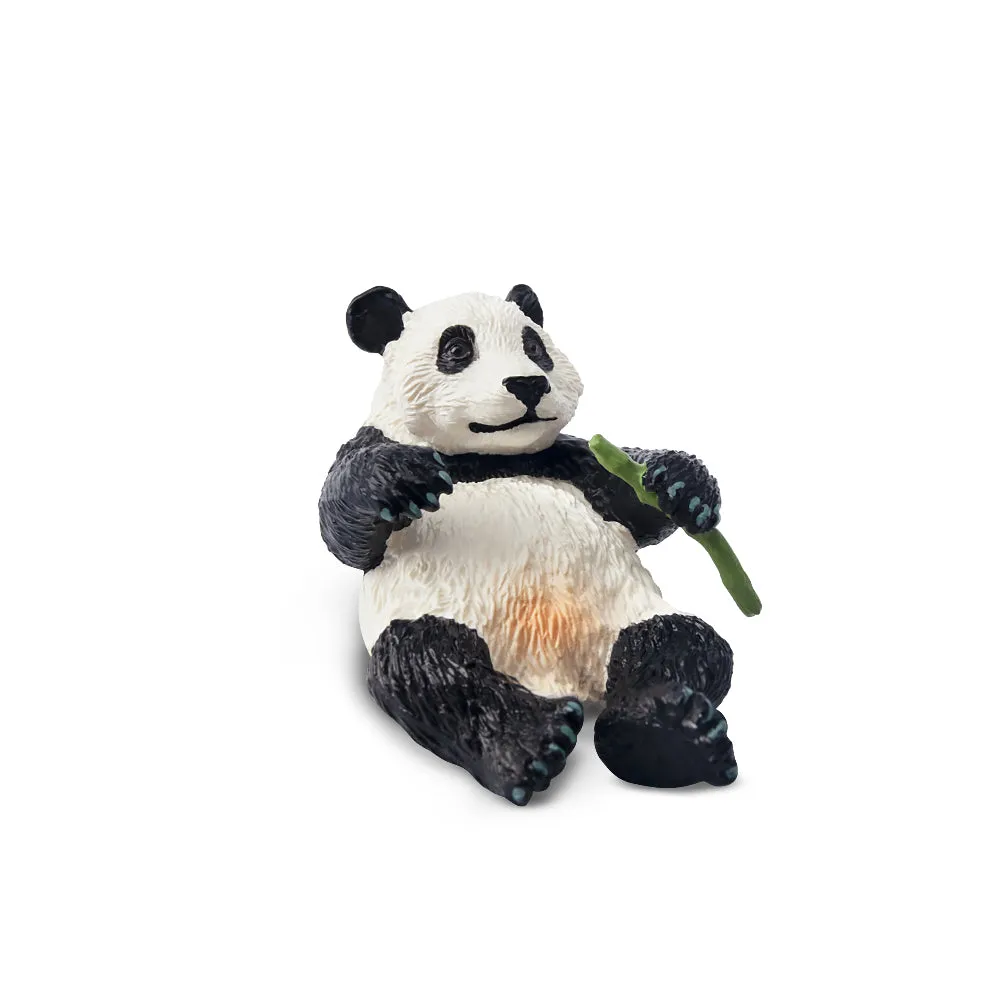 Toymany Lying Down Panda Cub Figurine Toy