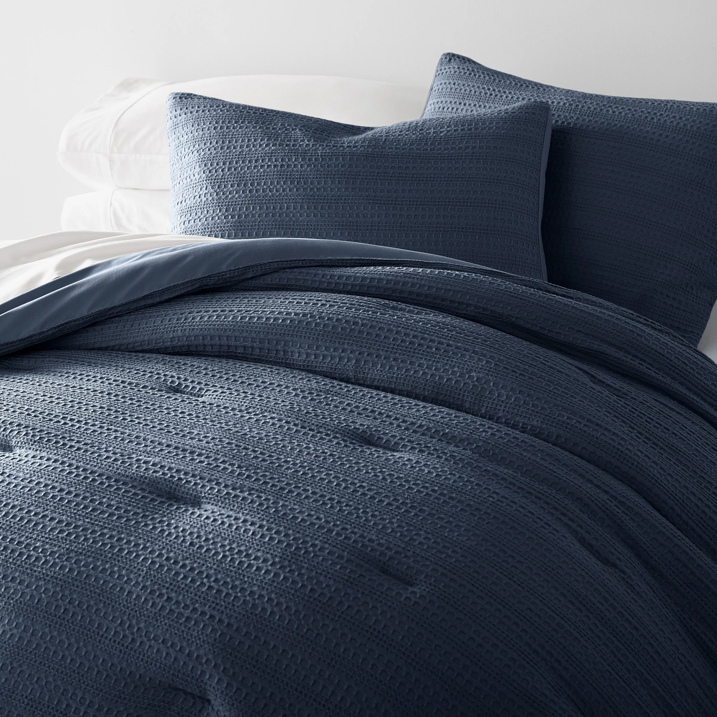 Waffle Textured Comforter Set (Sale)