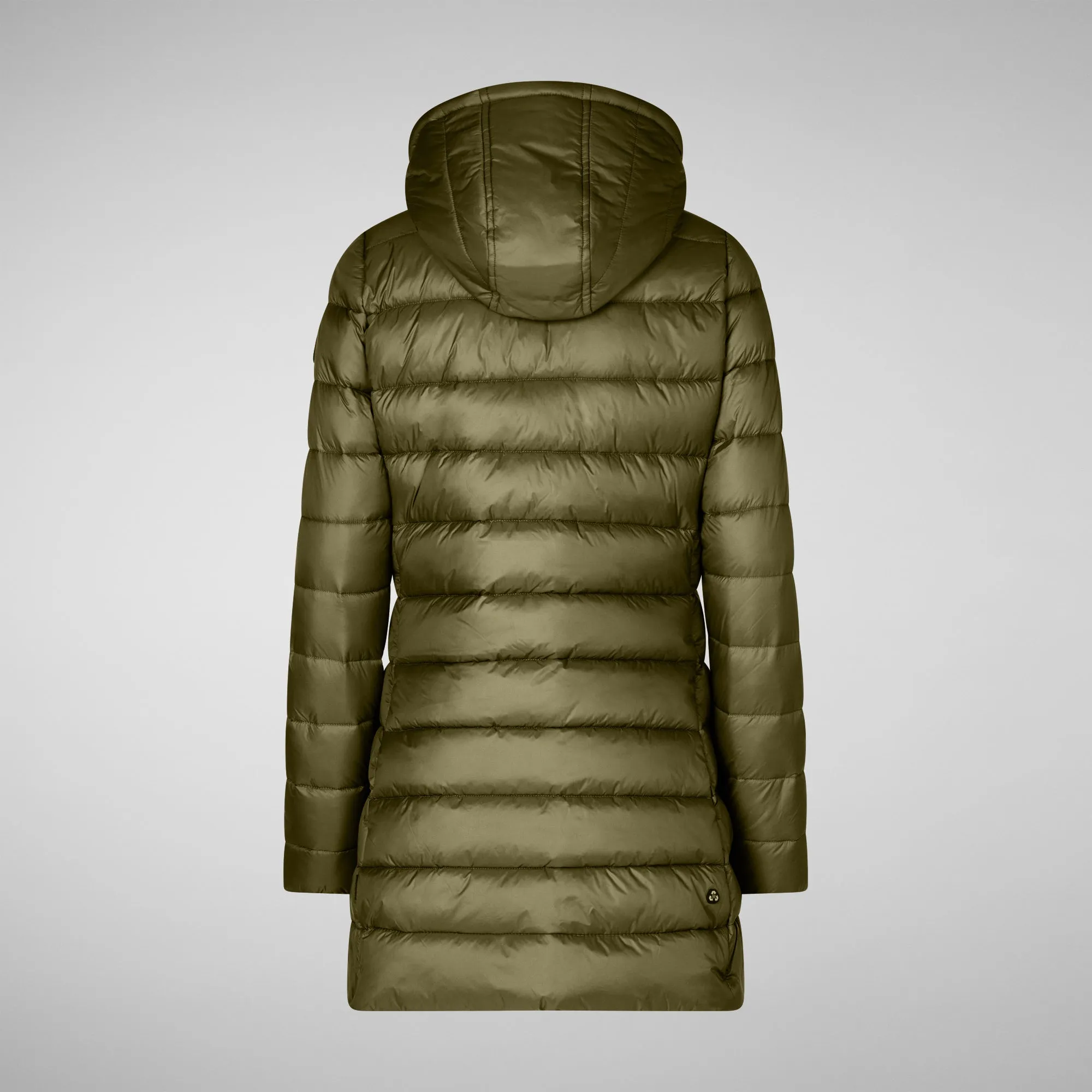 Women's  Animal free Puffer Jacket Joanne in dusty olive