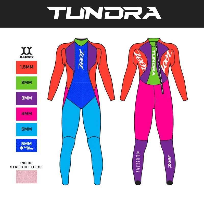 Womens Tundra Wetsuit - Ice Blue