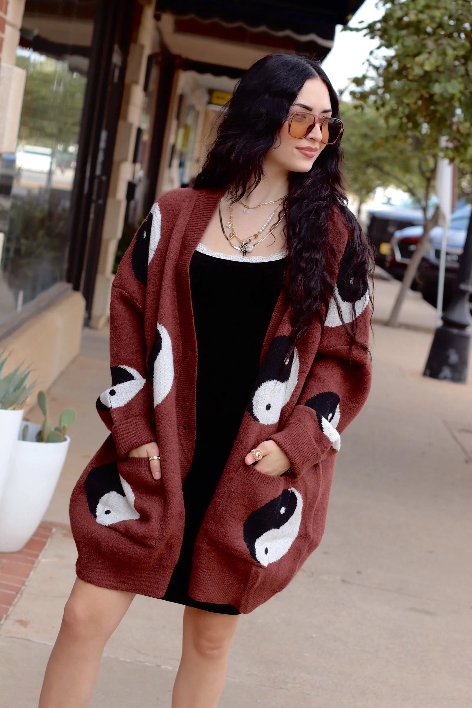 Yin Yang Cardigan